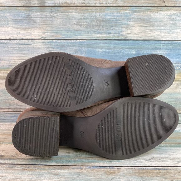 Unisa Laylay Gray Fabric Ankle Boots - Picture 7 of 12